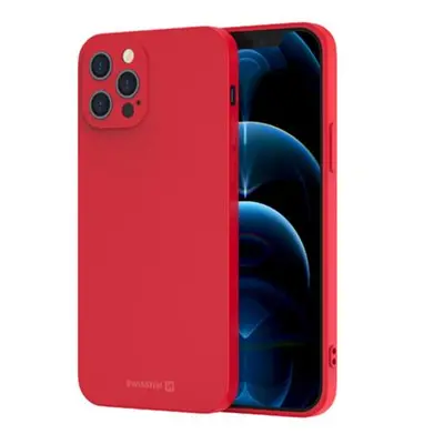 Zadní kryt Swissten Soft Joy pro Apple iPhone 11, červená