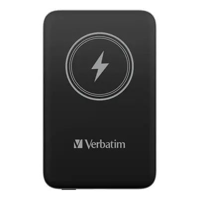 Verbatim Charge 'n' Go, magnetická, 10000 mAh, USB-C, černá