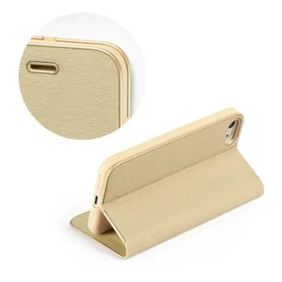 Pouzdro Forcell Luna Book pro Samsung Galaxy A50, gold