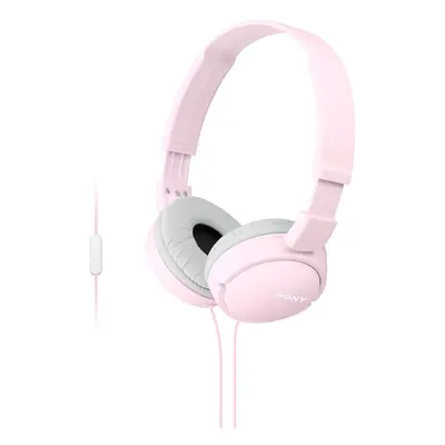 Sluchátka SONY MDR-ZX110AP handsfree růžové