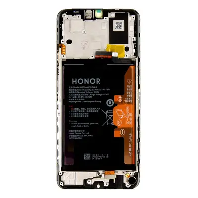 LCD + dotyk + přední kryt pro Honor X7a, black