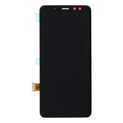 LCD + dotyková deska pro Samsung Galaxy A8 2018, black (Service Pack)