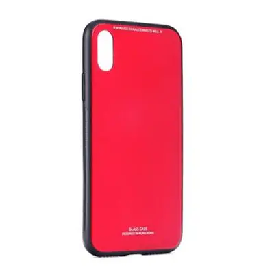 Pouzdro Forcell Glass pro Xiaomi Redmi 8A, červená