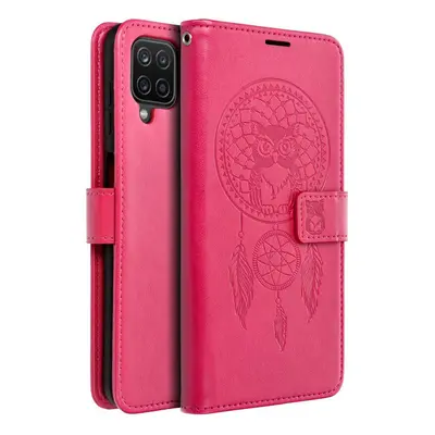 Flipové pouzdro MEZZO Book case pro Samsung Galaxy A12/ M12, dreamcatcher magenta