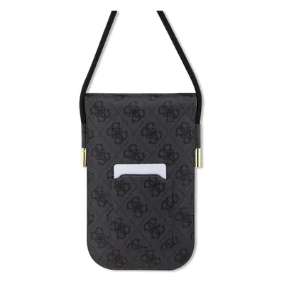 Taška Guess PU 4G Metal Logo Script Phone Bag, black