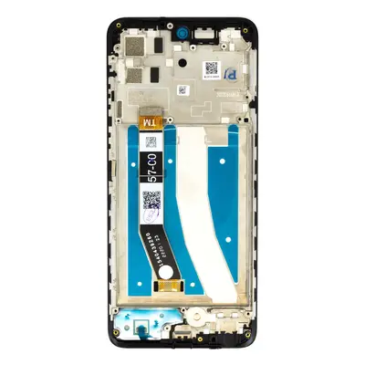 LCD + dotyk + přední kryt pro Motorola Moto G32/G73 , black