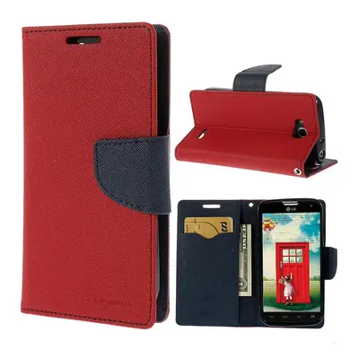 MERCURY Fancy Diary flipové pouzdro pro Samsung Galaxy J7 2017 red/navy