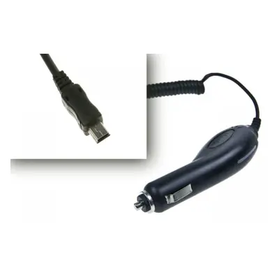 Nabíječka do auta miniUSB 1A pro HTC/ Sony Ericsson, Black