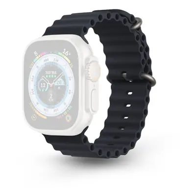 RhinoTech řemínek Ocean pro Apple Watch 38/40/41mm, půlnočně modrá