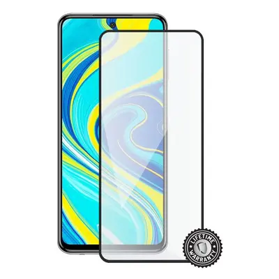 Screenshield tvrzené sklo pro Xiaomi Redmi Note 9 Pro protection full COVER, černá