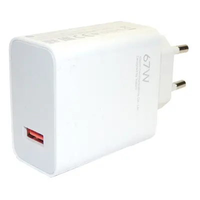 Cestovní nabíječka Xiaomi MDY-12-EH USB 67W, white