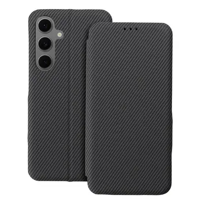 Flipové pouzdro FOLIO Side Magnet pro Motorola Moto G75, šedá