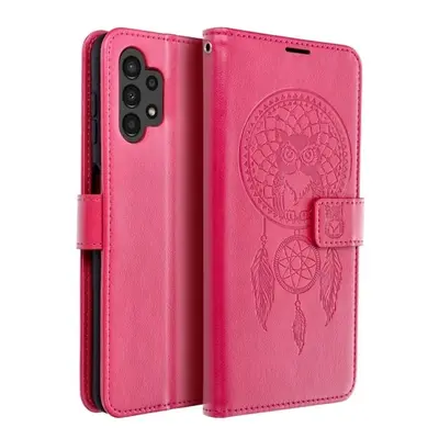 Flipové pouzdro MEZZO pro Samsung Galaxy A13 4G, dreamcatcher magenta