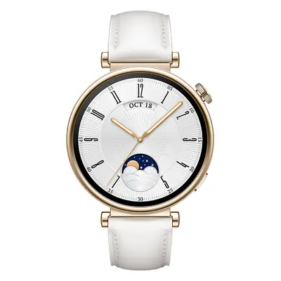 Huawei Watch GT4 41mm bílá kůže