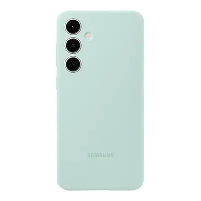 Silikonový zadní kryt pro Samsung Galaxy S25 EF-PS931CMEGWW, mátová