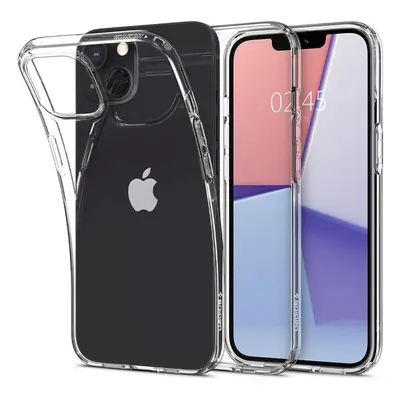 Ochranný kryt Spigen Liquid Crystal pro Apple iPhone 13, transparentní