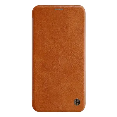 Nillkin Qin flipové pouzdro pro Samsung Galaxy S10 Lite brown