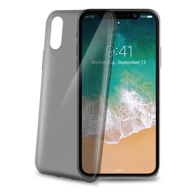 Silikonové pouzdro CELLY Ultrathin pro Apple iPhone X, černé