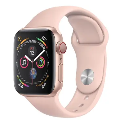 Silikonový řemínek COTEetCI Silicone Sports Band pro Apple Watch 38/40mm, růžová