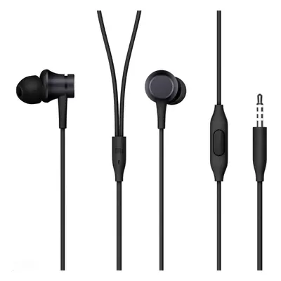 Stereo Headset Xiaomi Mi In ZBW4354TY 3,5mm jack černý EU Blister