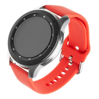 Silikonový řemínek FIXED Silicone Strap s šířkou 22mm pro smartwatch, červená