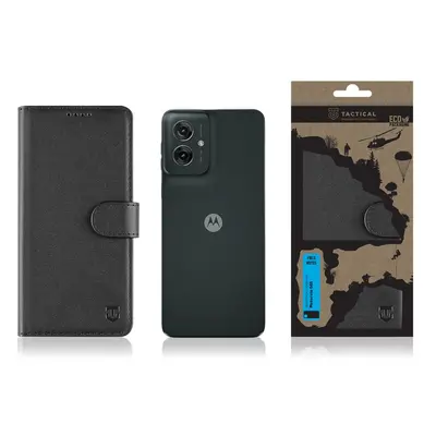 Flipové pouzdro Tactical Field Notes pro Motorola Moto G55, černá