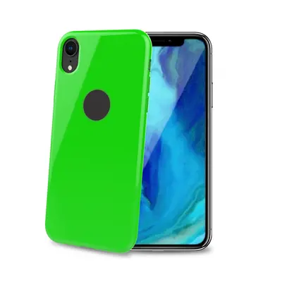 CELLY Gelskin silikonové pouzdro pro Apple iPhone Xr, limeta