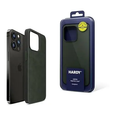 Zadní ochranný kryt 3mk HARDY MagFabric Case pro Apple iPhone 15 Pro Max, evergreen