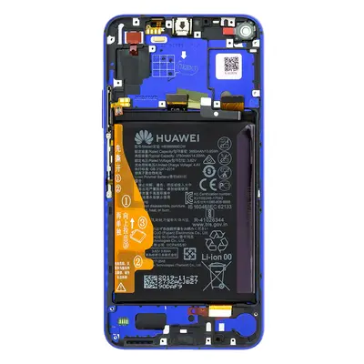 LCD + dotyk + přední kryt pro Honor 20, blue (Service Pack)