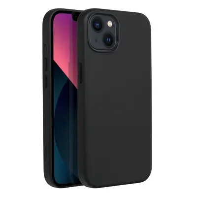 Ochranný kožený kryt Mag Cover pro Apple iPhone 13, černá