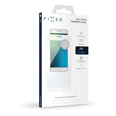 Tvrzené sklo FIXED Full-Cover pro Huawei Nova Smart, white