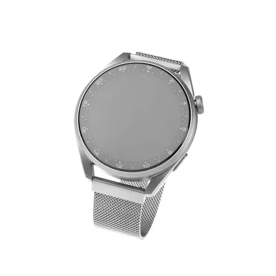 Síťovaný nerezový řemínek FIXED Mesh Strap pro smartwatch, šířka 20mm, stříbrná