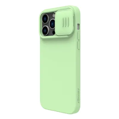 Silikonový kryt Nillkin CamShield Silky pro Apple iPhone 14 Pro, zelená