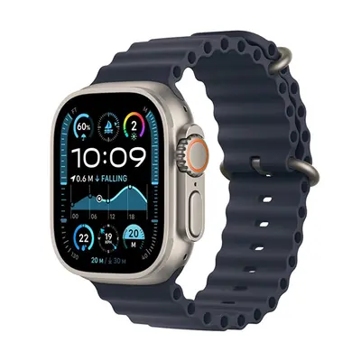 Apple Watch Ultra 2 GPS + Cellular 49mm Natural Titanium / Navy Ocean Band