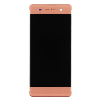 LCD + dotyk + přední kryt pro Sony Xperia XA, pink (Service Pack)