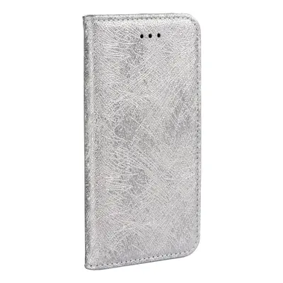 ForCell MAGIC BOOK pouzdro flip APPLE IPHONE X silver