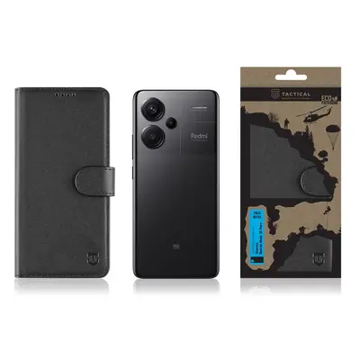 Flipové pouzdro Tactical Field Notes pro Xiaomi Redmi Note 13 Pro+ 5G, černá