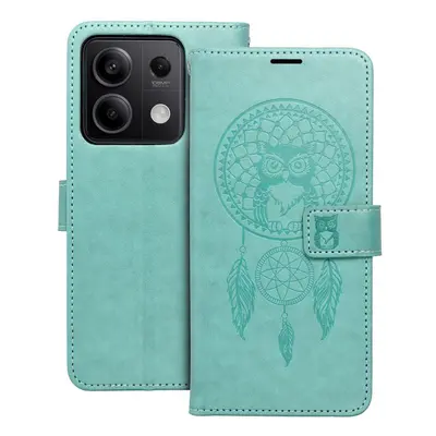 Flipové pouzdro MEZZO Book case pro Xiaomi Redmi Note 13 5G, dreamcatcher green