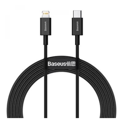 Datový kabel Baseus Superior Series Fast Charging Data Cable Type-C to iP PD 20W 2m, černá