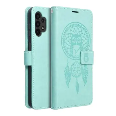 Flipové pouzdro MEZZO pro Samsung Galaxy A13 4G, dreamcatcher green