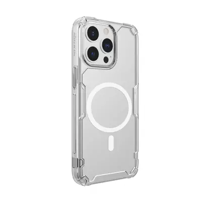 Zadní kryt Nillkin Nature TPU PRO Magnetic pro Apple iPhone 14, transparentní