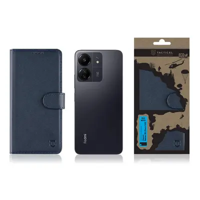 Flipové pouzdro Tactical Field Notes pro Xiaomi Redmi 13C/Poco C65, modrá