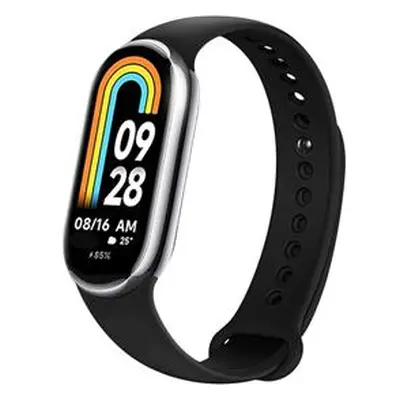 Silikonový řemínek FIXED Silicone Strap pro Xiaomi Mi Band 8, černá