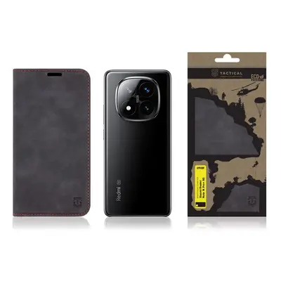 Flipové pouzdro Tactical Xproof pro Xiaomi Redmi Note 14 Pro+ 5G, černá