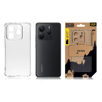 Zadní kryt Tactical TPU Plyo pro Xiaomi Redmi Note 14 5G, transparentní