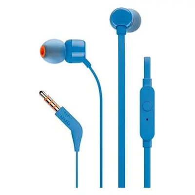 JBL T110 In-Ear Headset 3,5mm jack blue