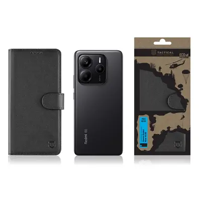 Flipové pouzdro Tactical Field Notes pro Xiaomi Redmi Note 14 5G, černá