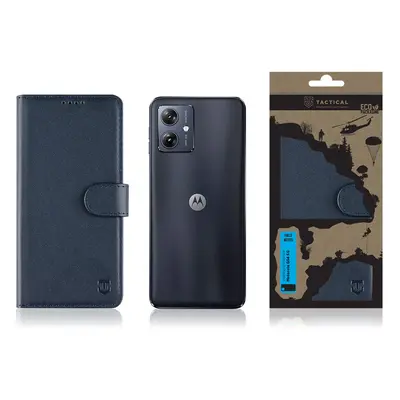 Flipové pouzdro Tactical Field Notes pro Motorola Moto G54 5G, modrá