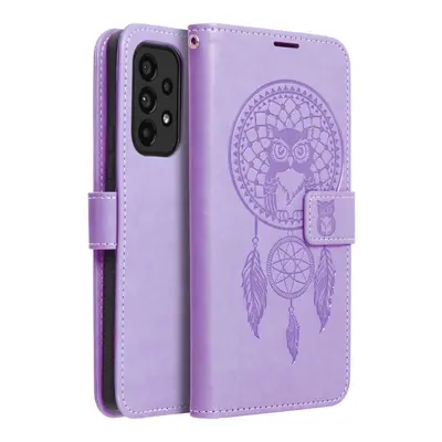 Flipové pouzdro MEZZO Book case pro Samsung Galaxy A12 / M12, dreamcatcher purple