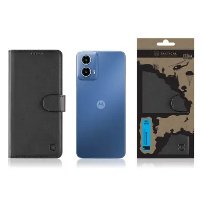 Flipové pouzdro Tactical Field Notes pro Motorola Moto G34, černá